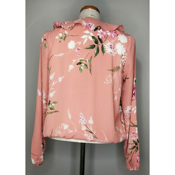 3 for $20 Floral Long Sleeve Blouse - Picture 4 of 8